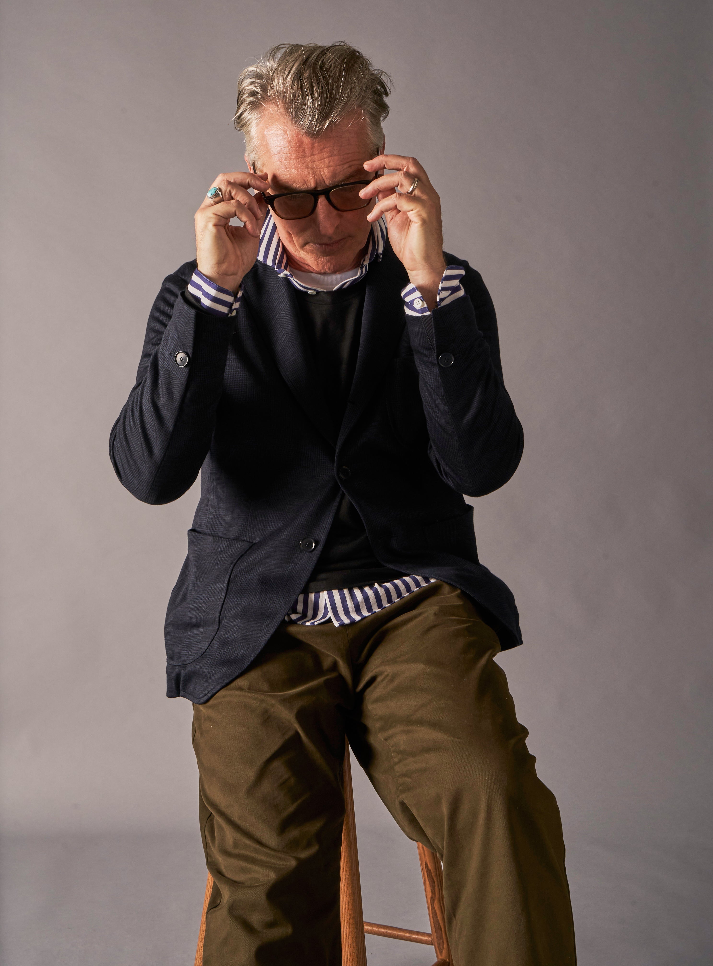 Recycled Modern City Stripe Cut Away Shirt