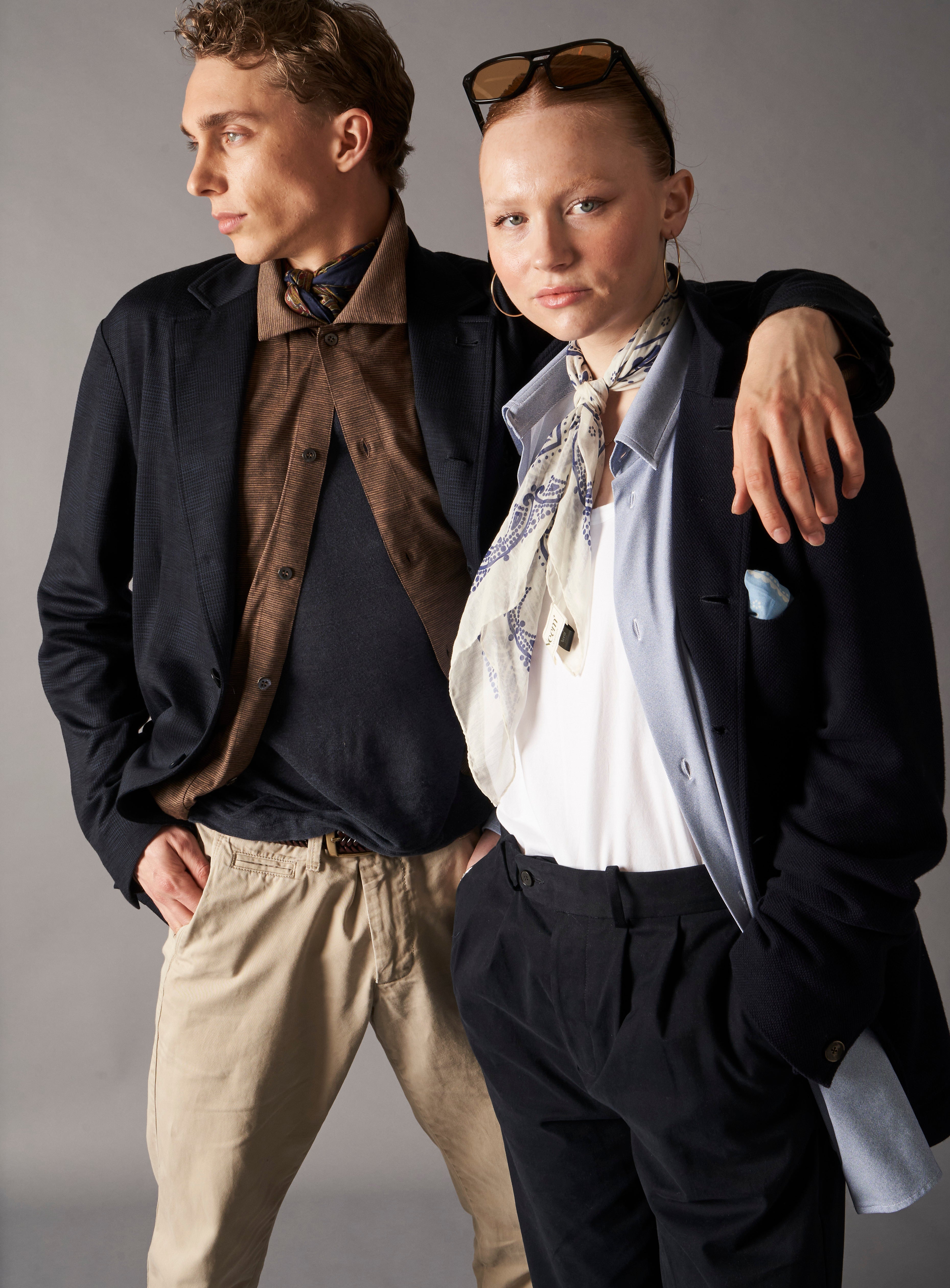 Comfort Sky Twill Louche Oversized Shirt