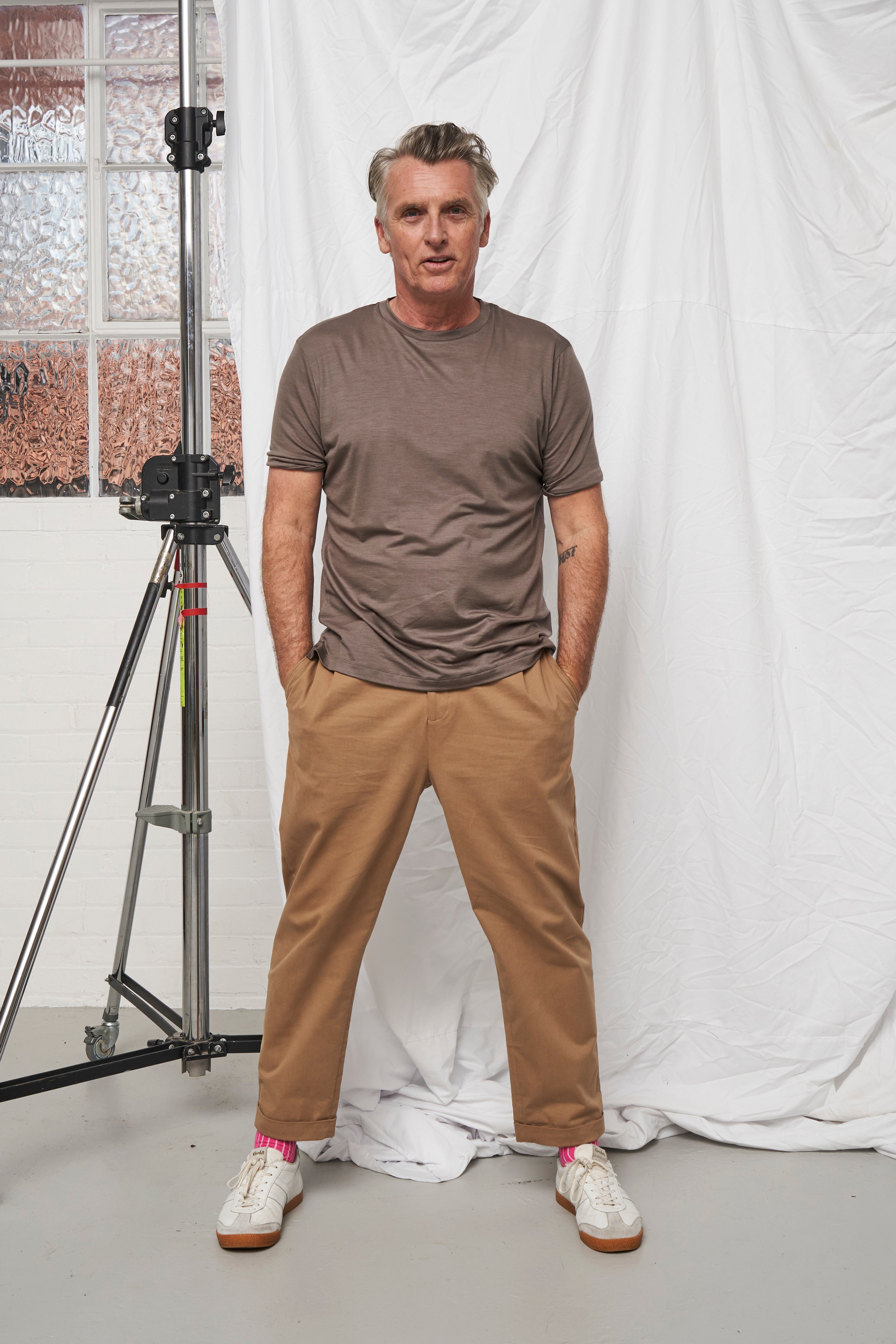 ZQ Merino Wool Jersey Oatmeal T-Shirt