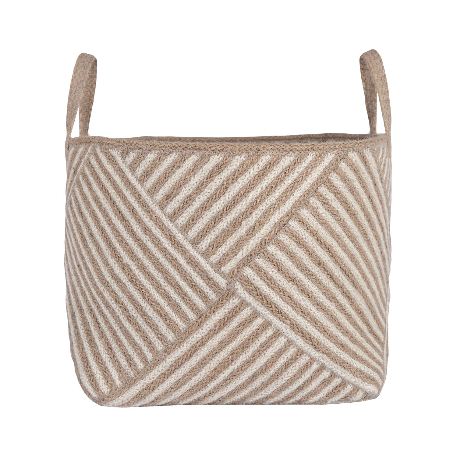 Zebra Basket Natural