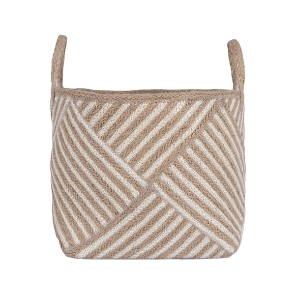 Zebra Basket Natural