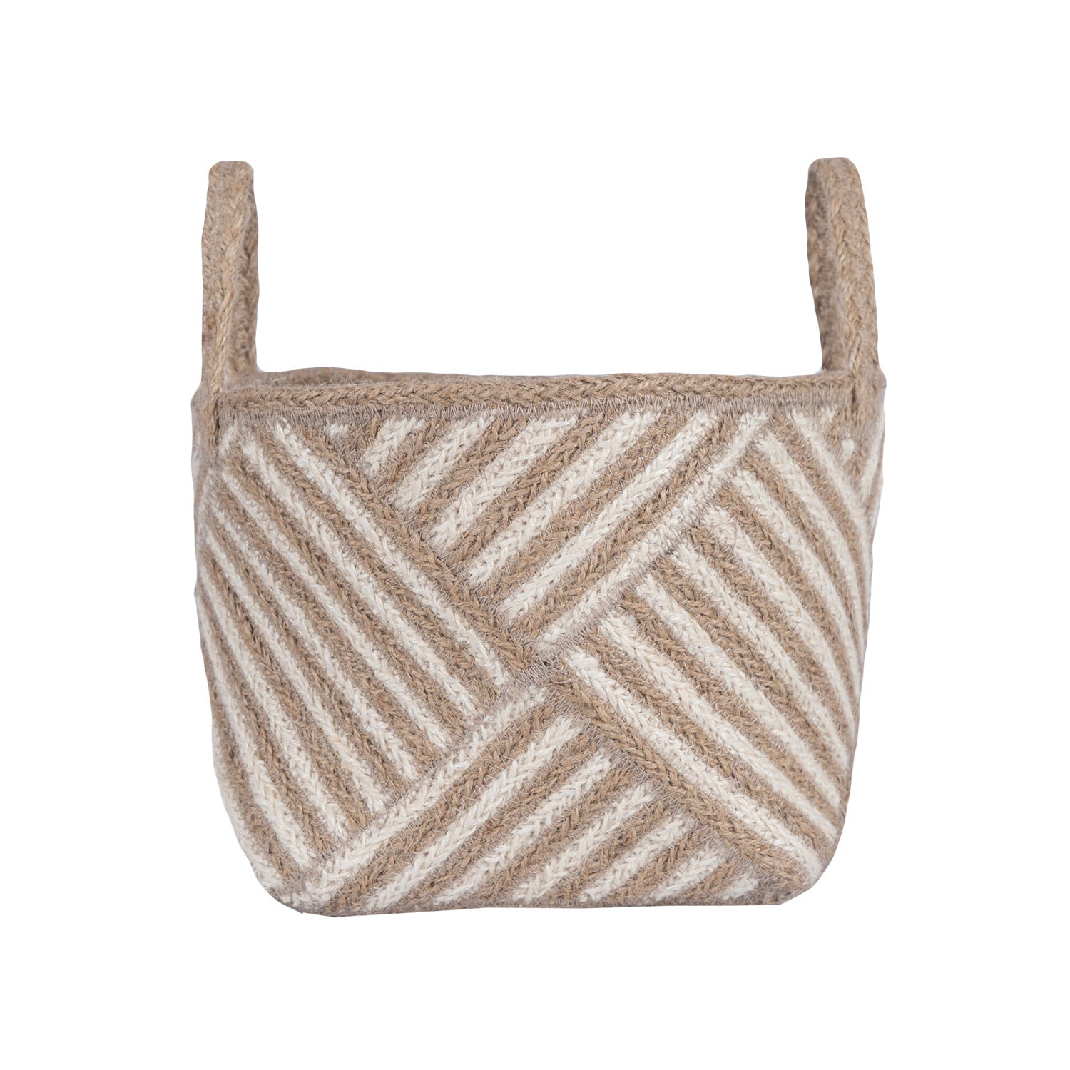 Zebra Basket Natural