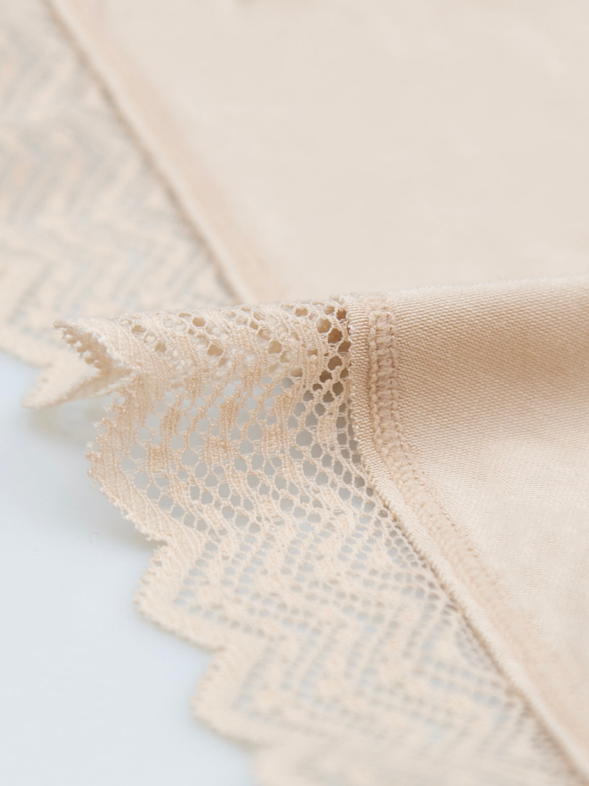 ZigZag Lace Original Knicker - Sand