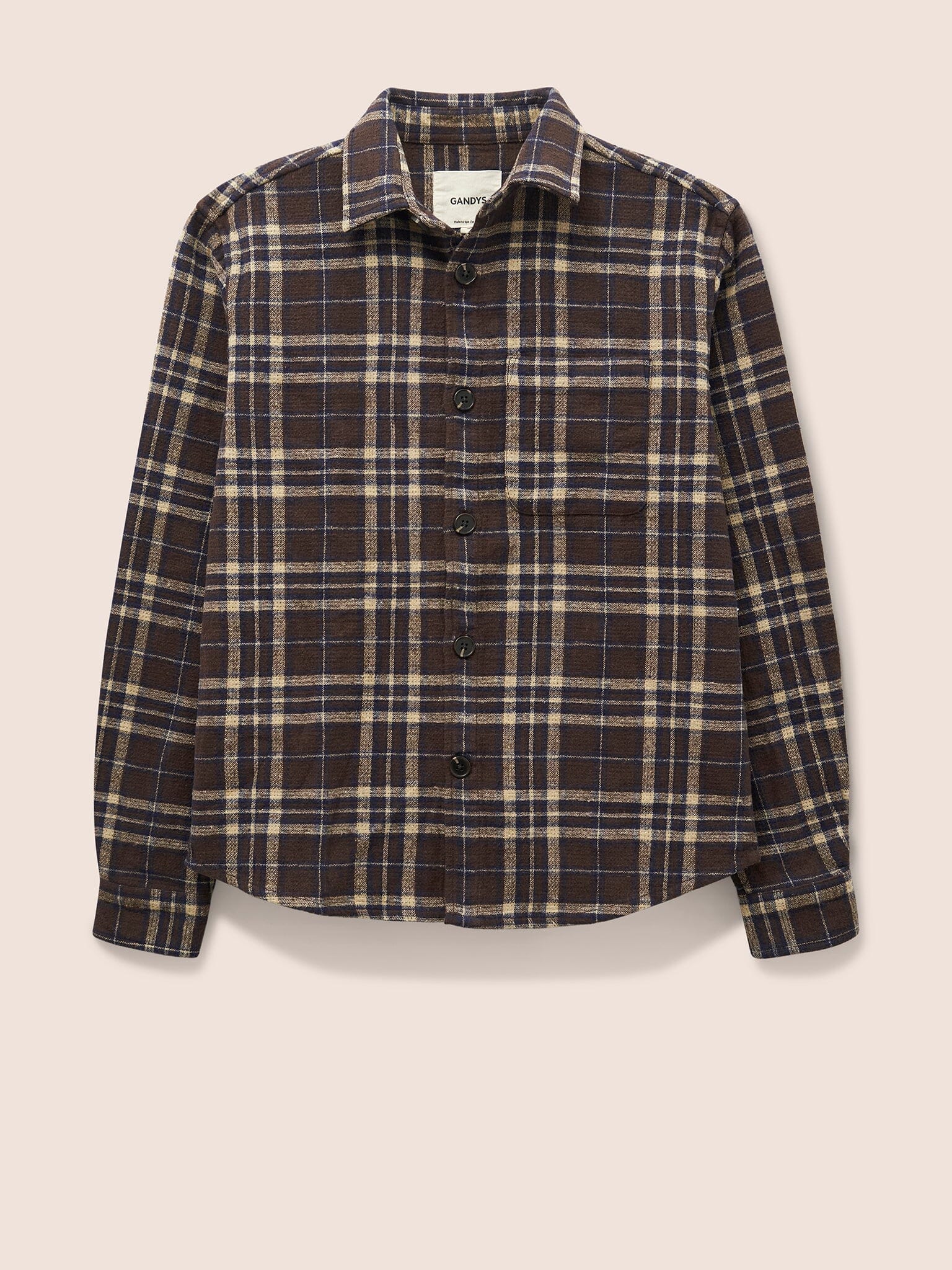 Ashbourne Recycled Cotton Checked Shirt