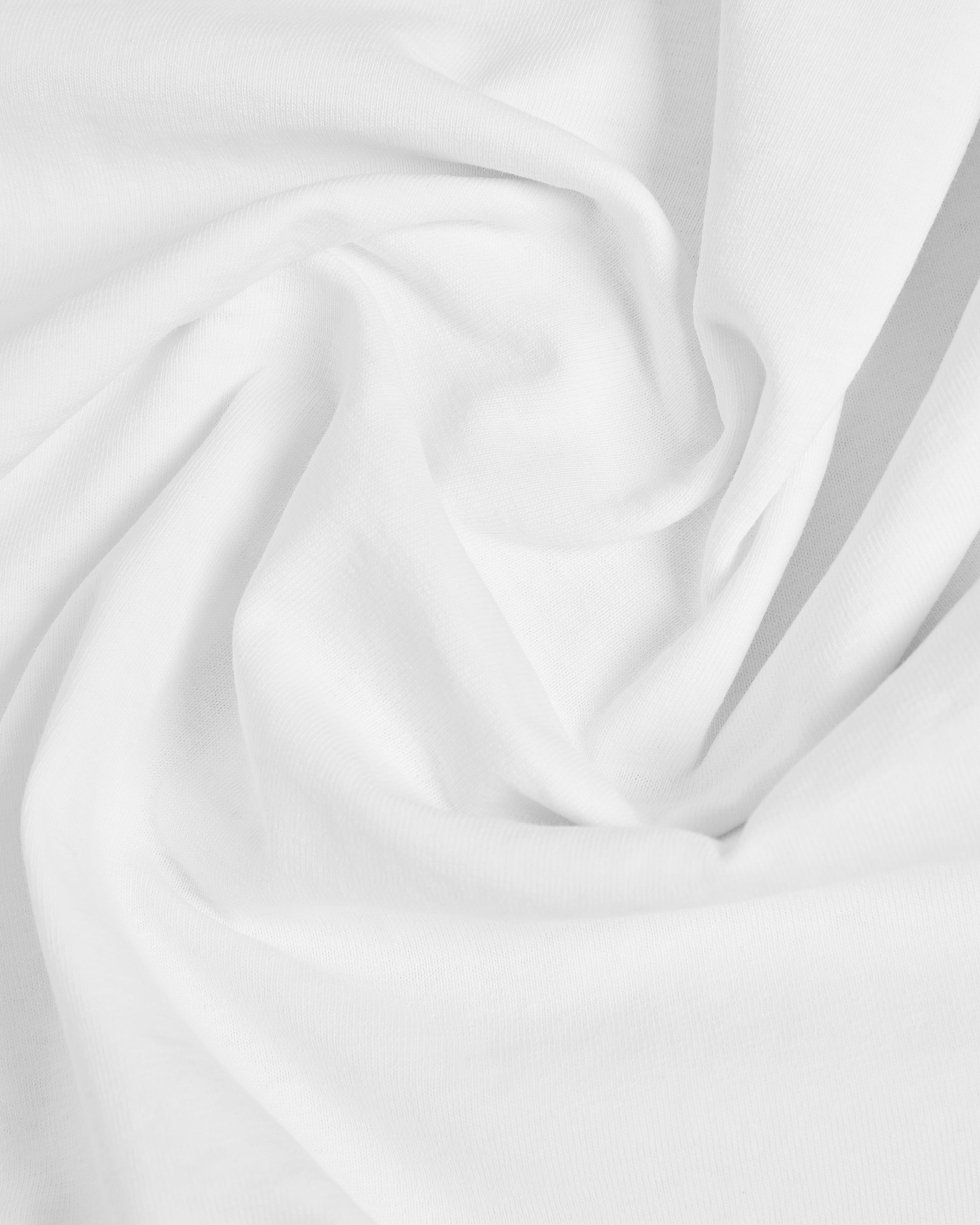 The Structured Slub / The Short Sleeve - White