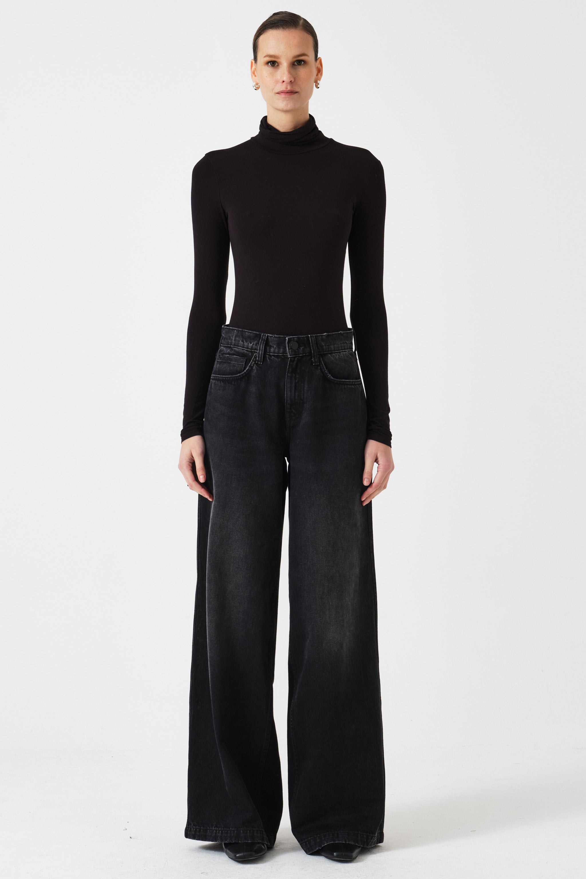 Bay Wide Leg Jean in Fairbanks