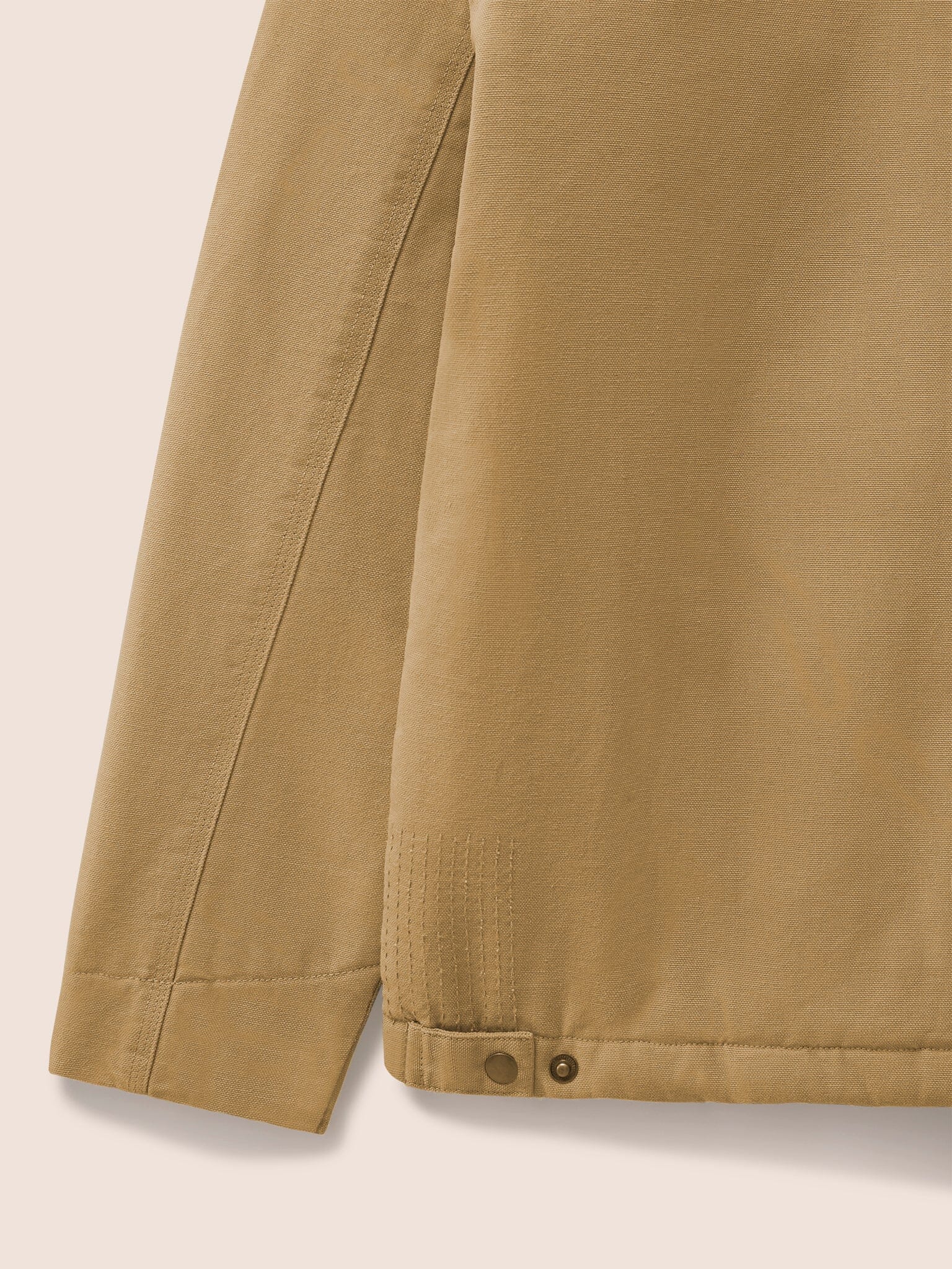 Noho Cotton Worker Jacket in Beige