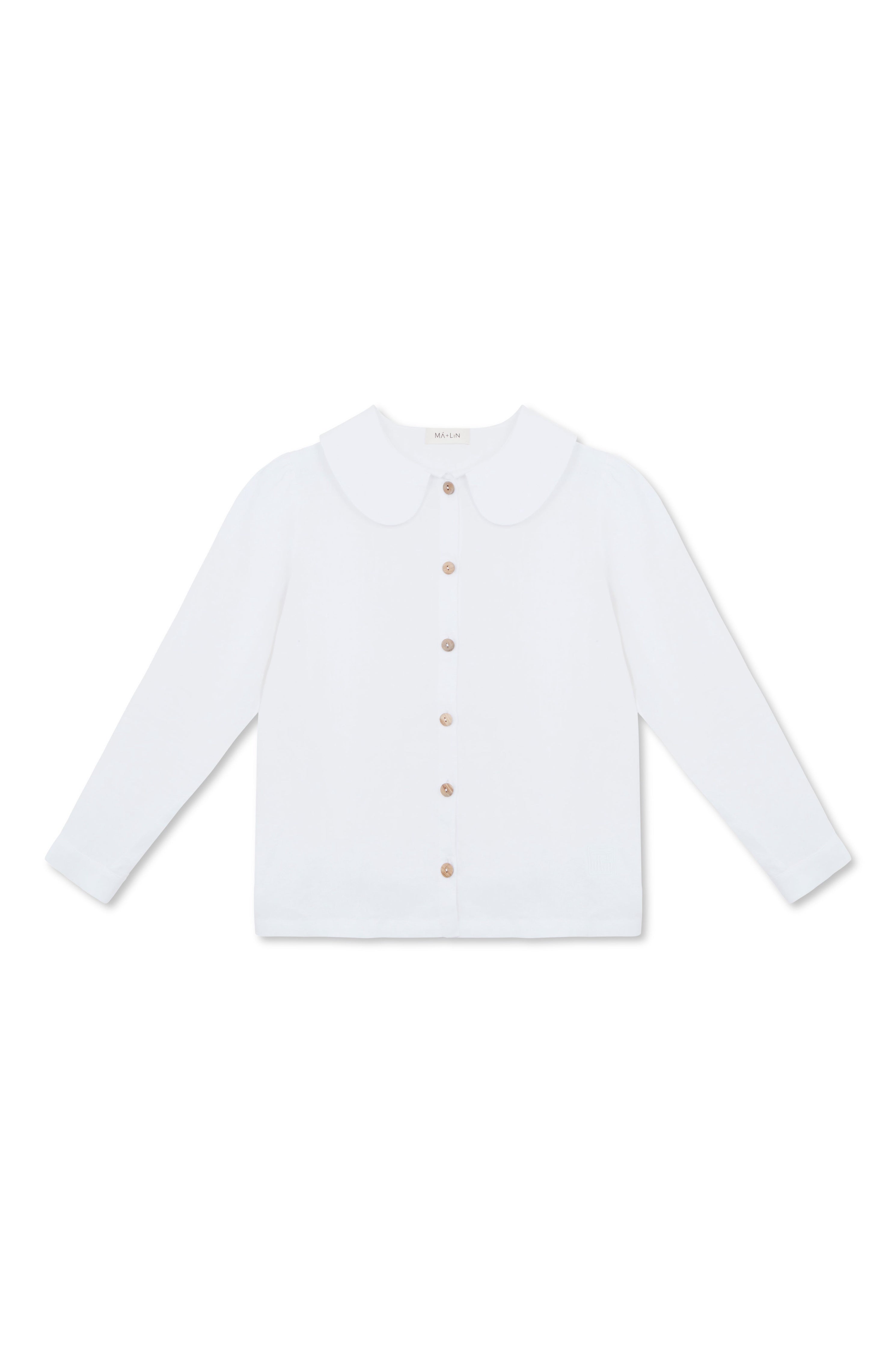 Claudine Linen Blouse  - White