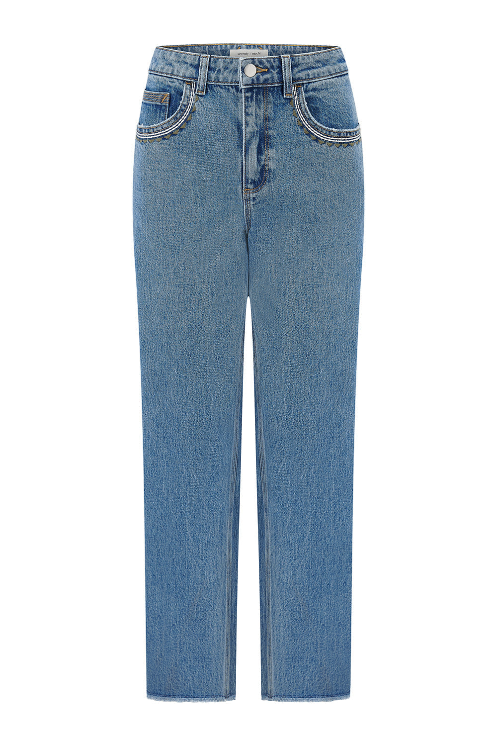 Cara Straight Leg Jean in Rodeo