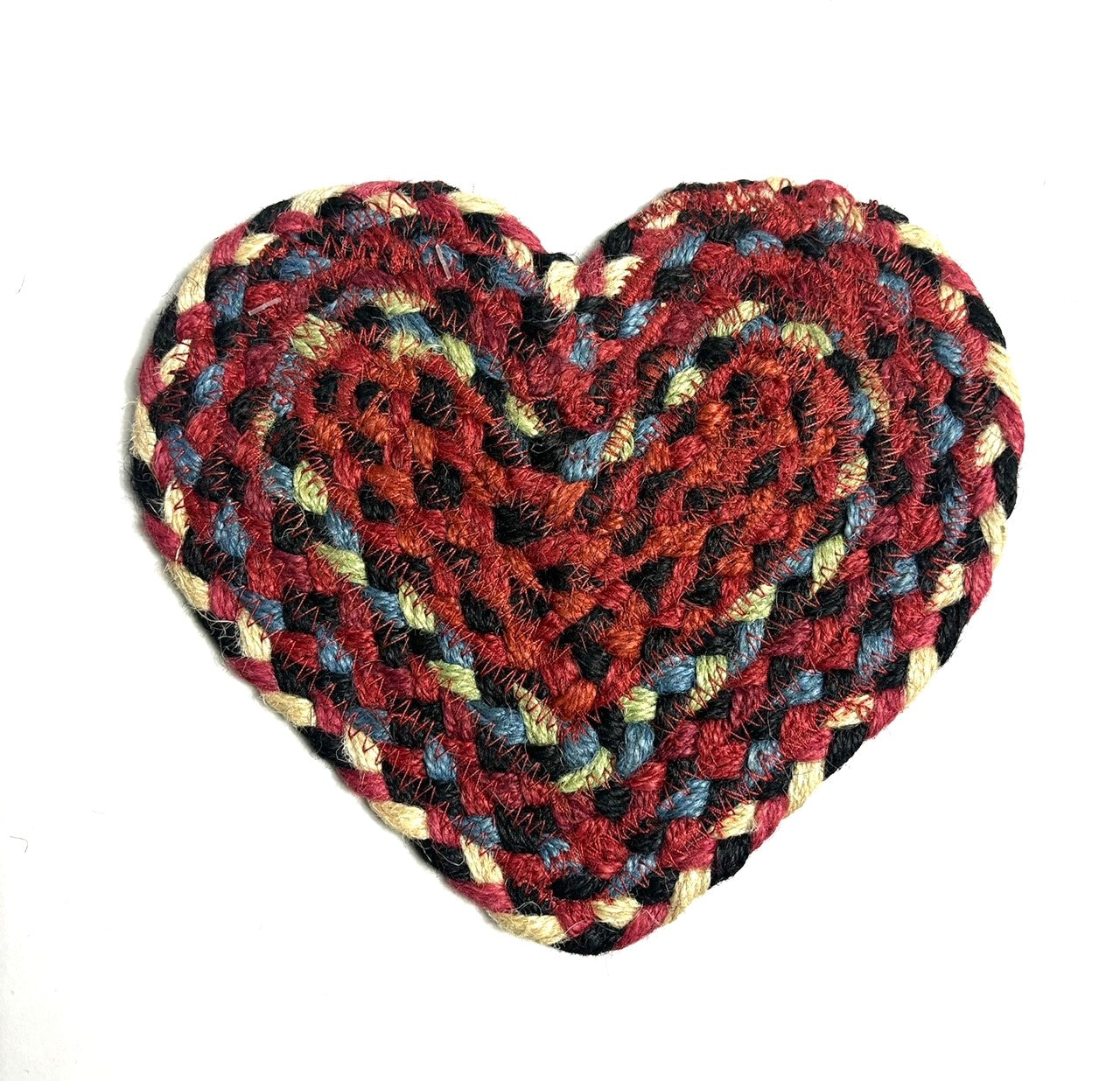 Cardinal Heart Coaster