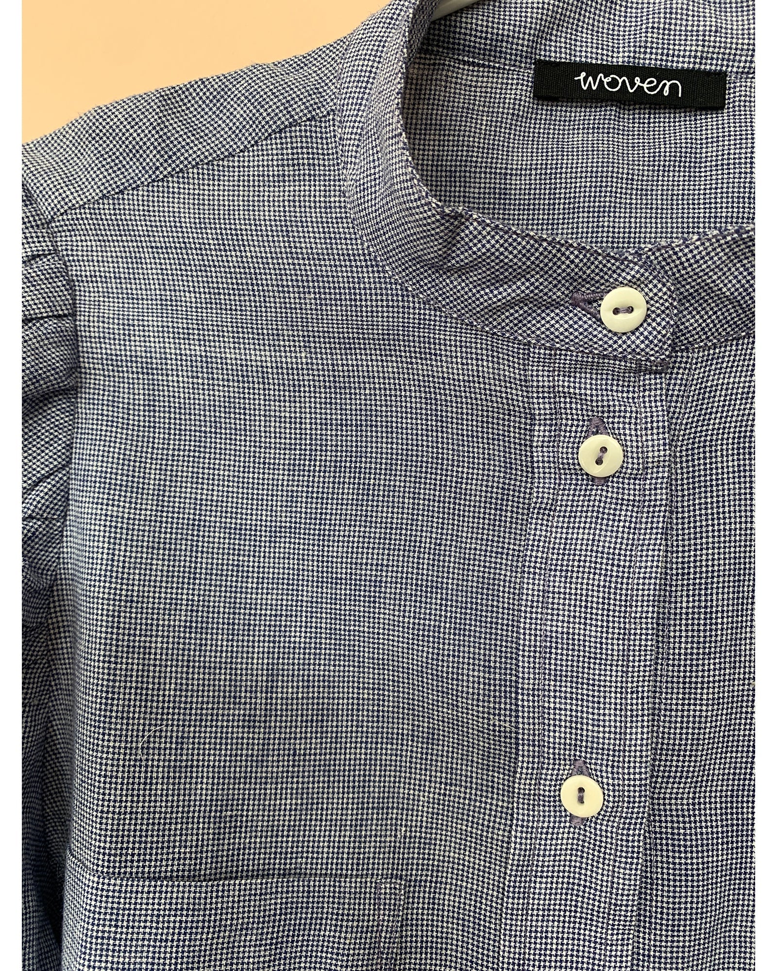 ingrid blouse | oxford blue