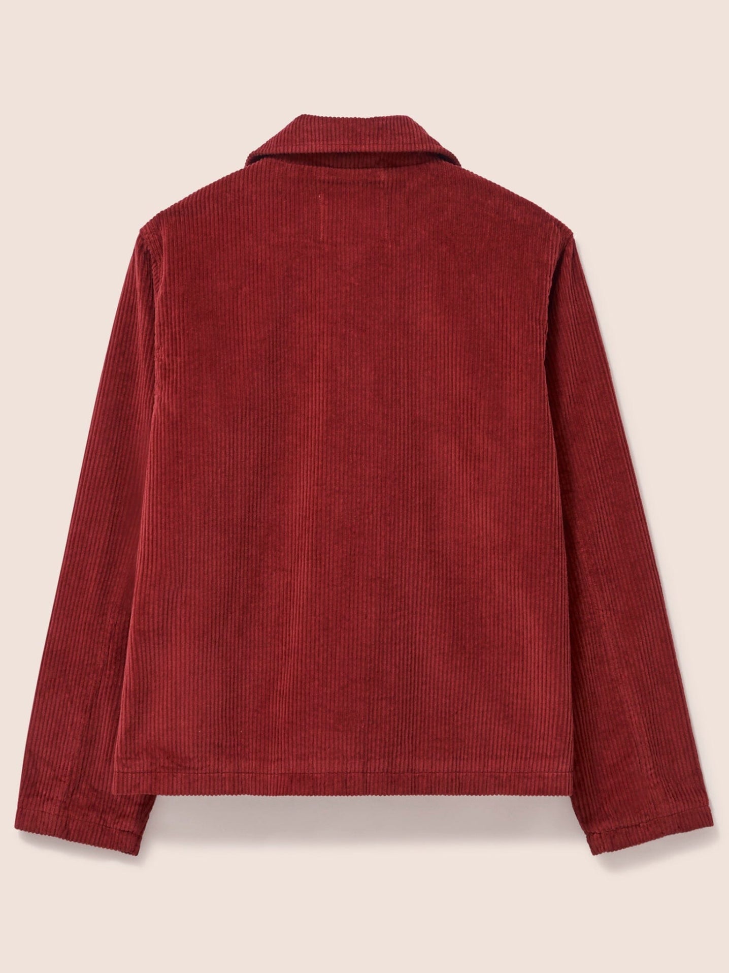Nyhavn Cotton Corduroy Jacket in Red
