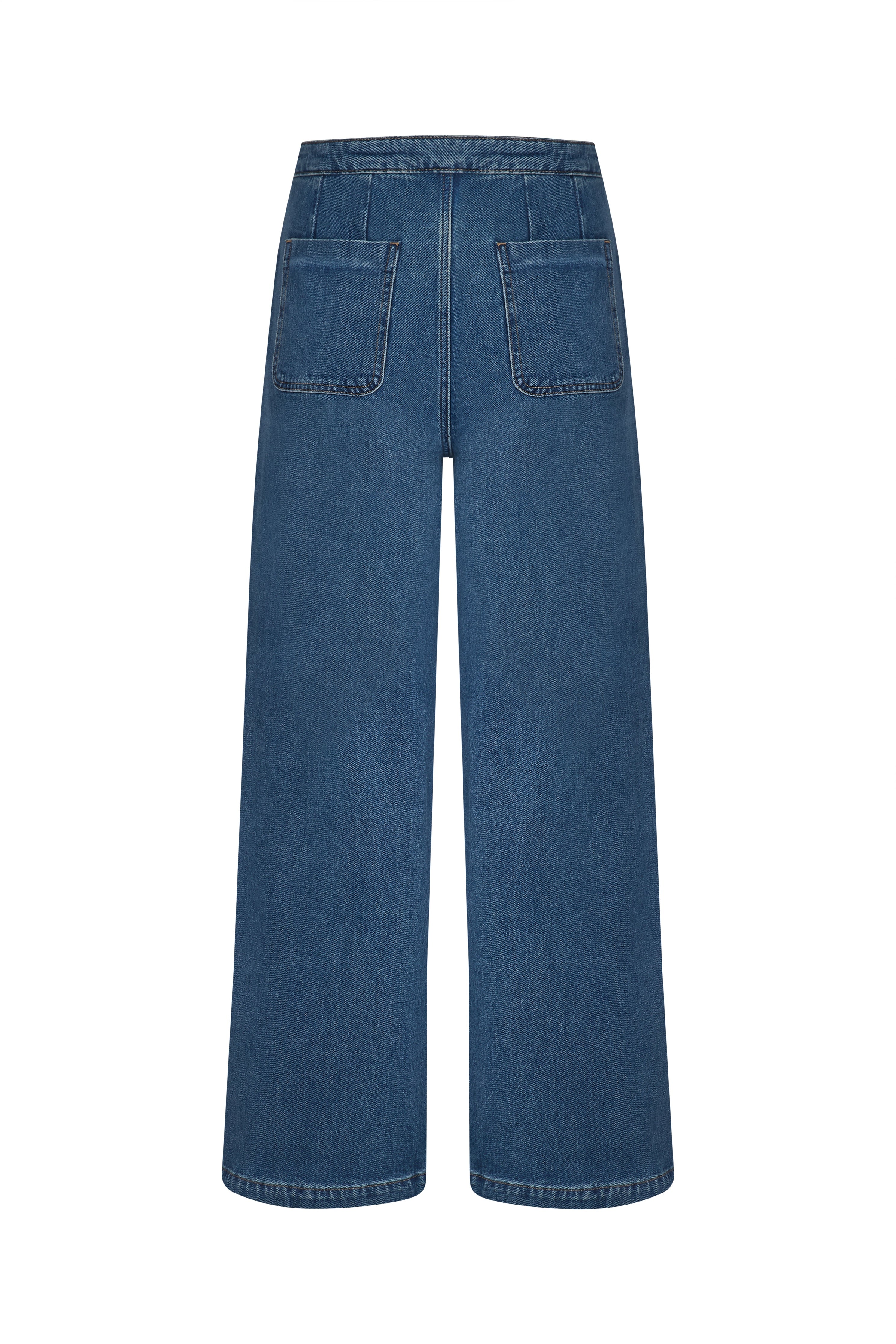 Margot High-Rise Flare Jean in Pasadena