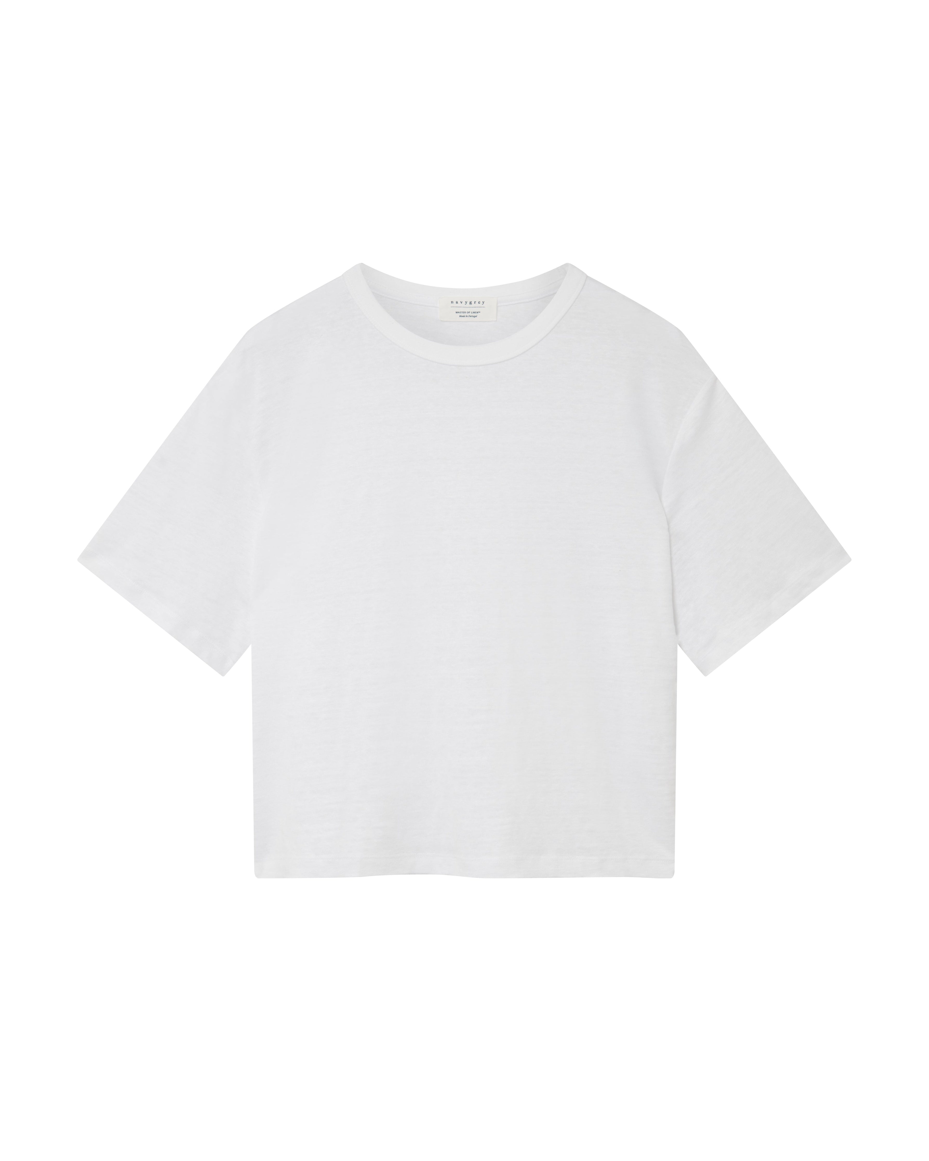 The LINEN 03 / The Relaxed-Fit - White