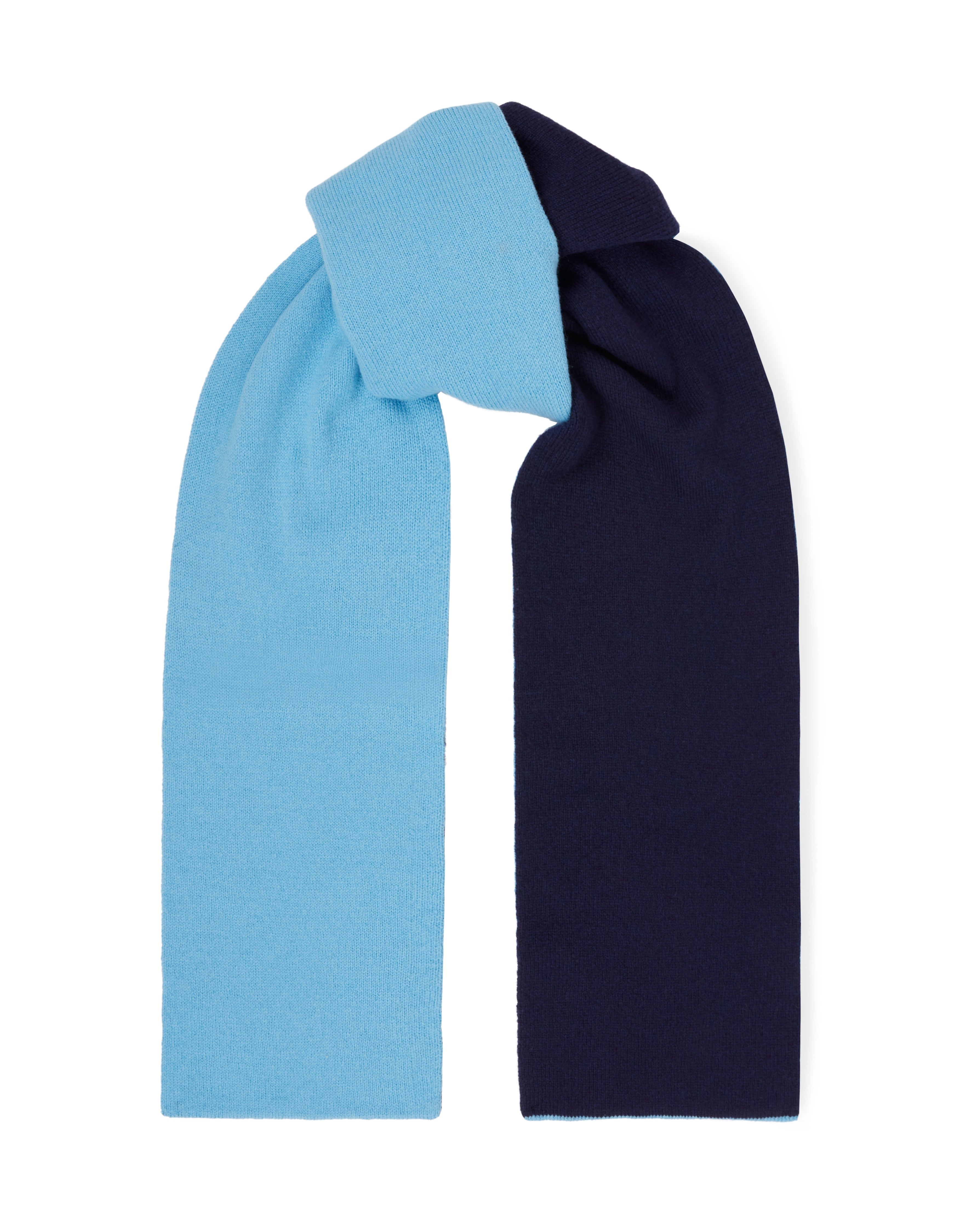 The Scarf - Midnight + Blue