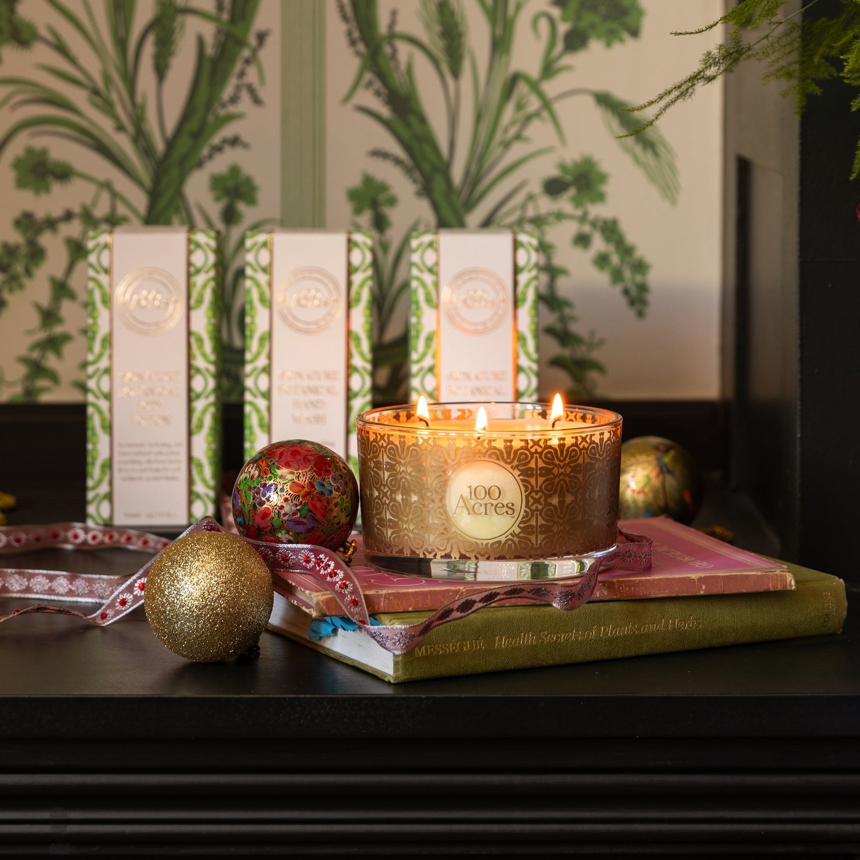 Orange, Cinnamon & Frankincense Three-Wick Scented Candle