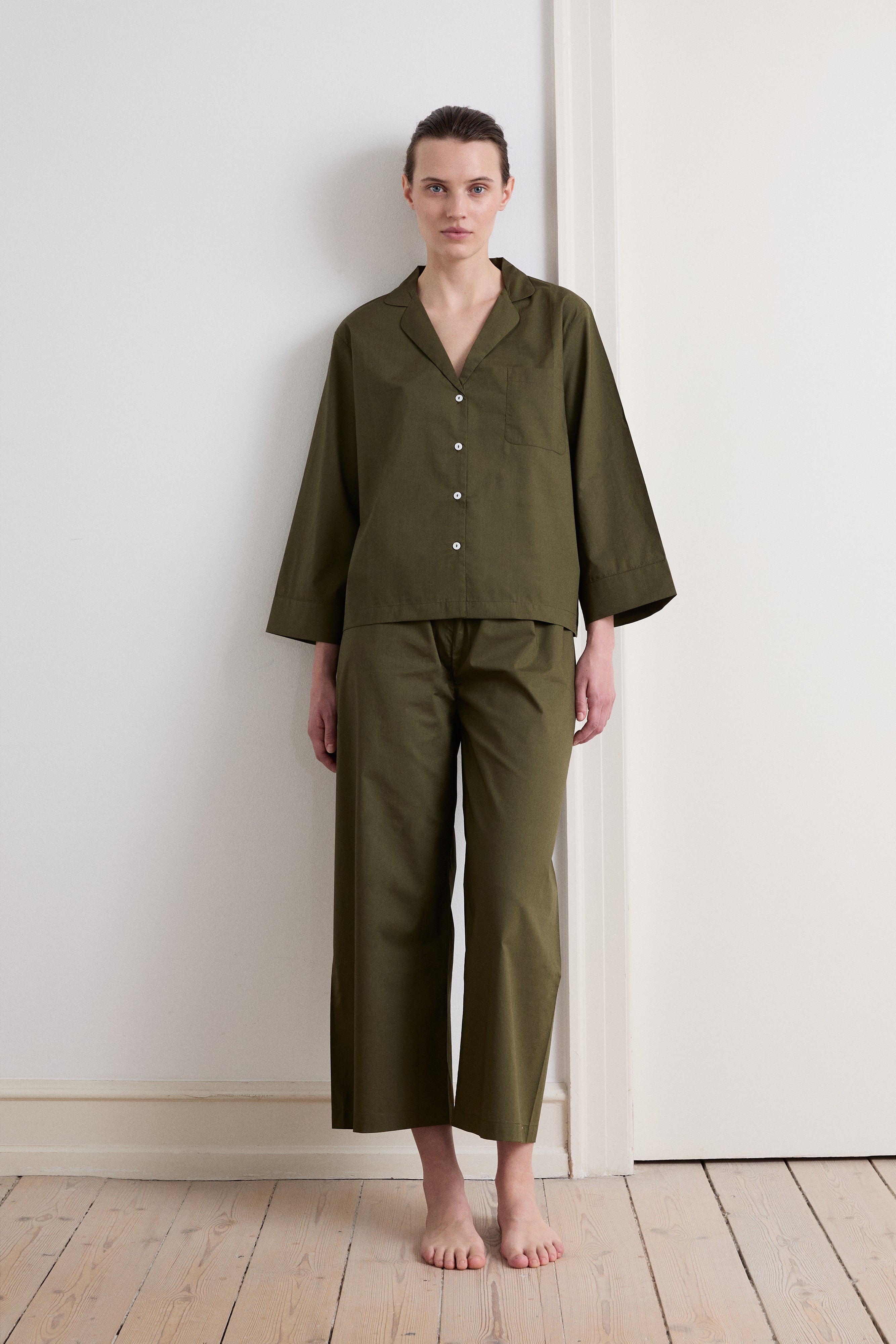 Relaxed Olive Pyjama Set
