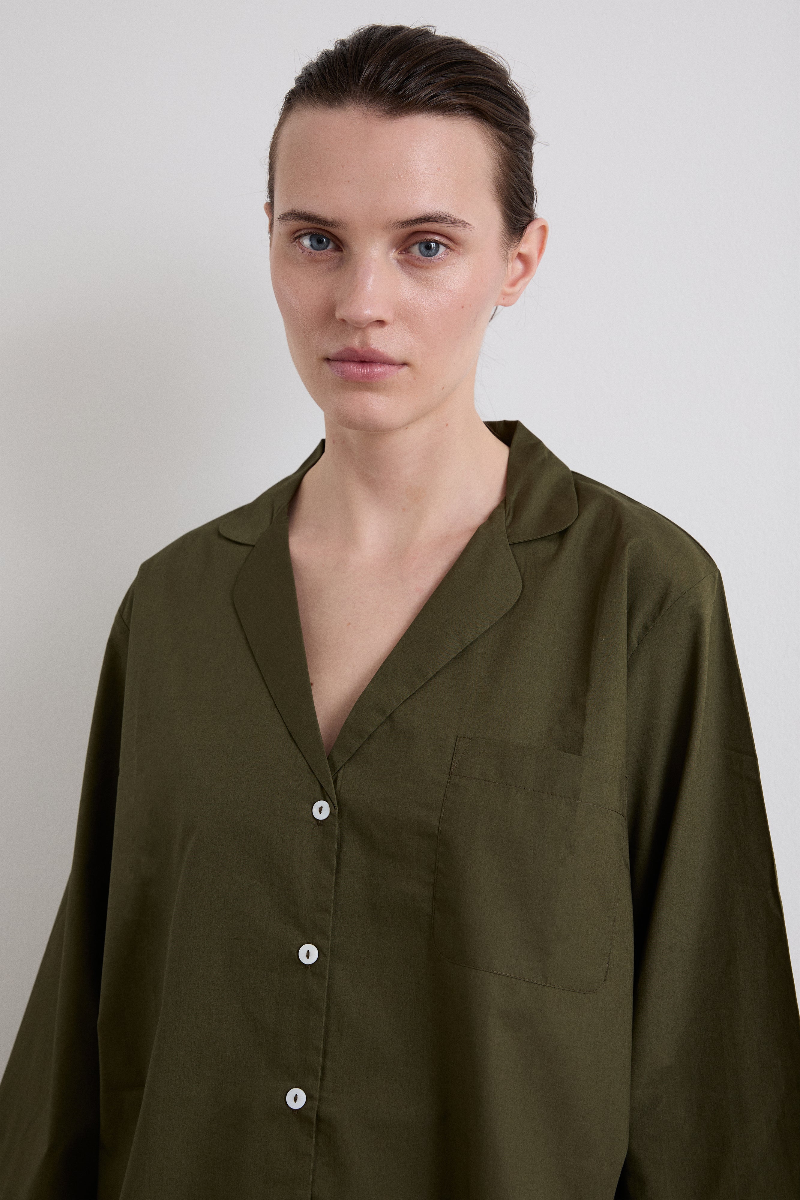 Relaxed Olive Pyjama Set