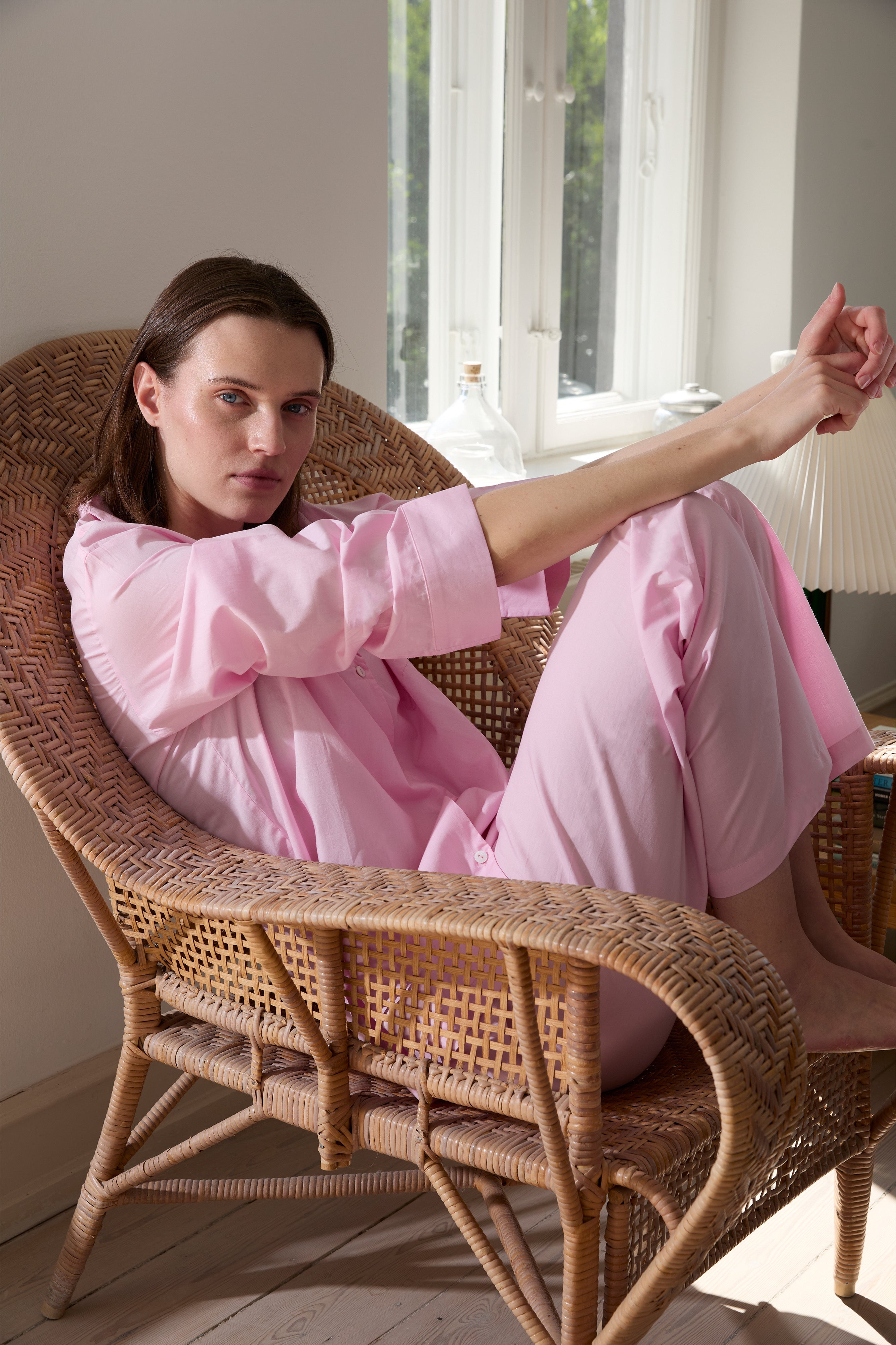 Relaxed Pale Pink Pyjama Set