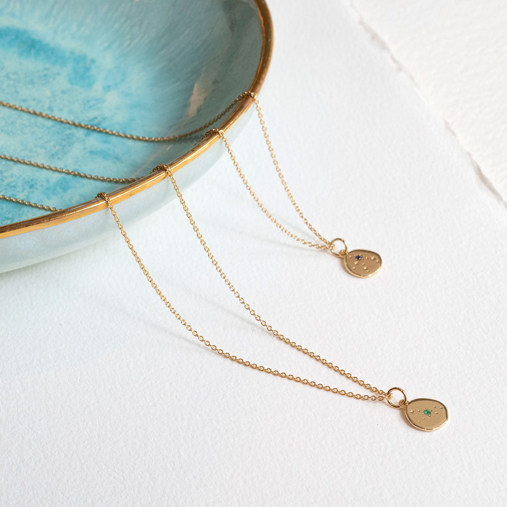 Inari Zodiac Gold Vermeil Necklace
