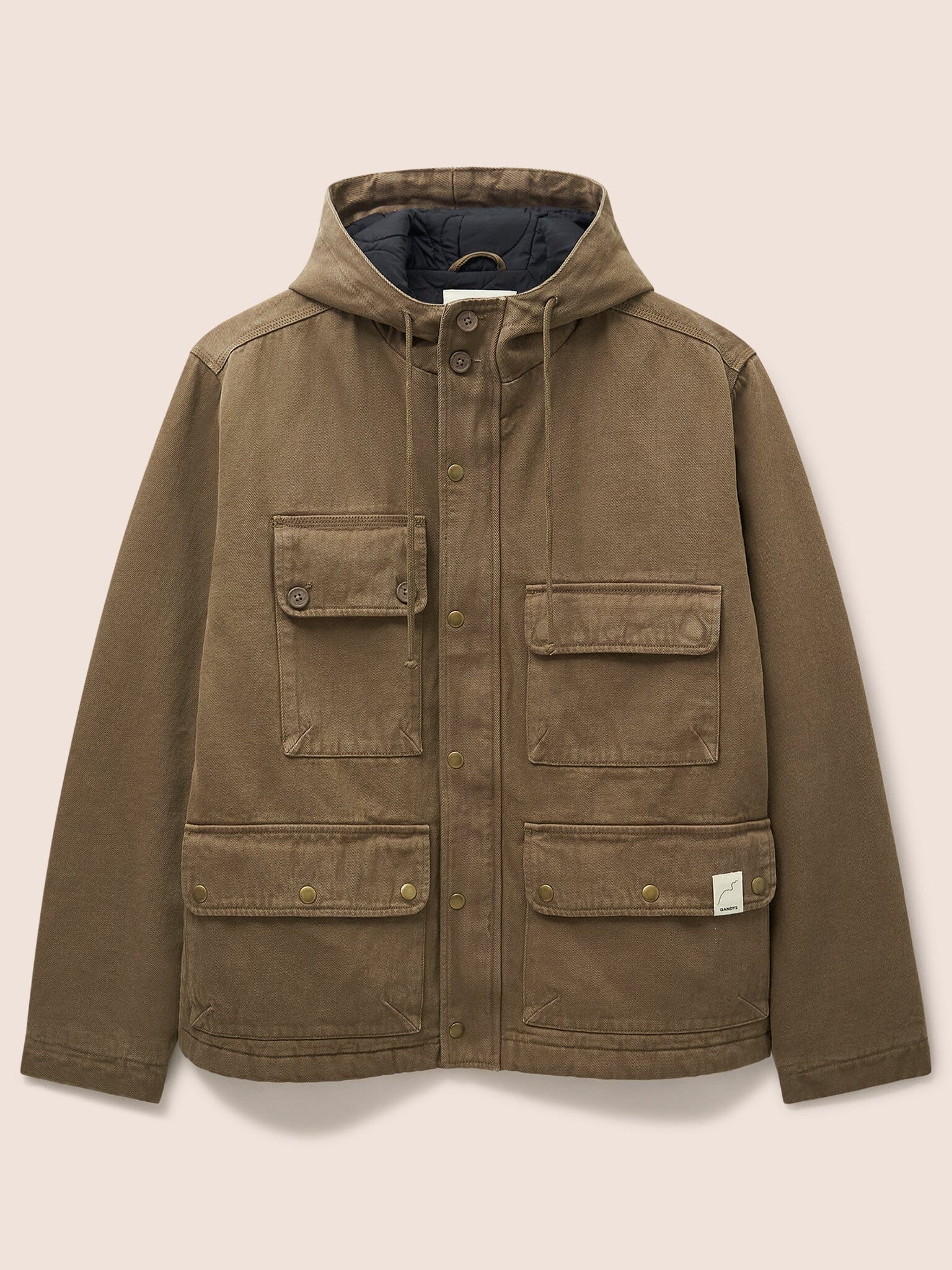 Kalmar Cotton Utility Padded Parka Coat