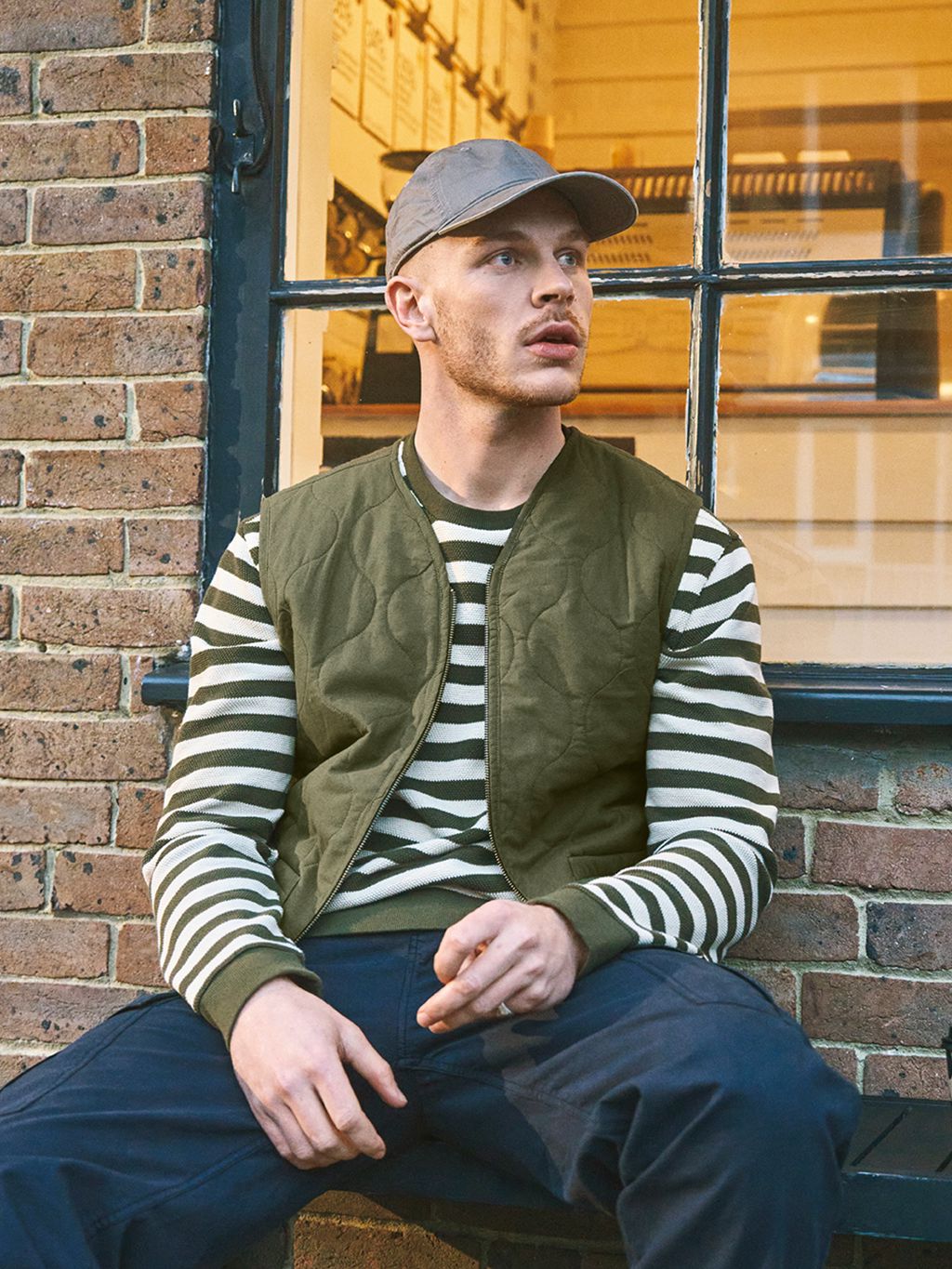 Hudson Cotton Quilted Gilet