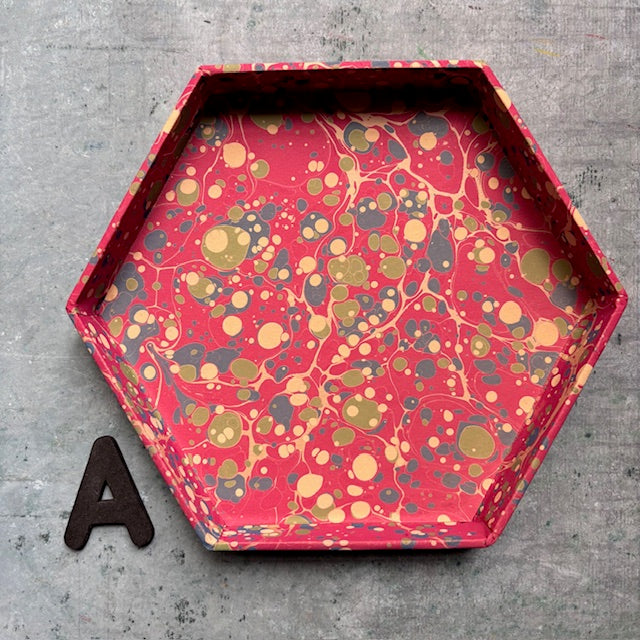 Hexagonal Large Trinket Tray