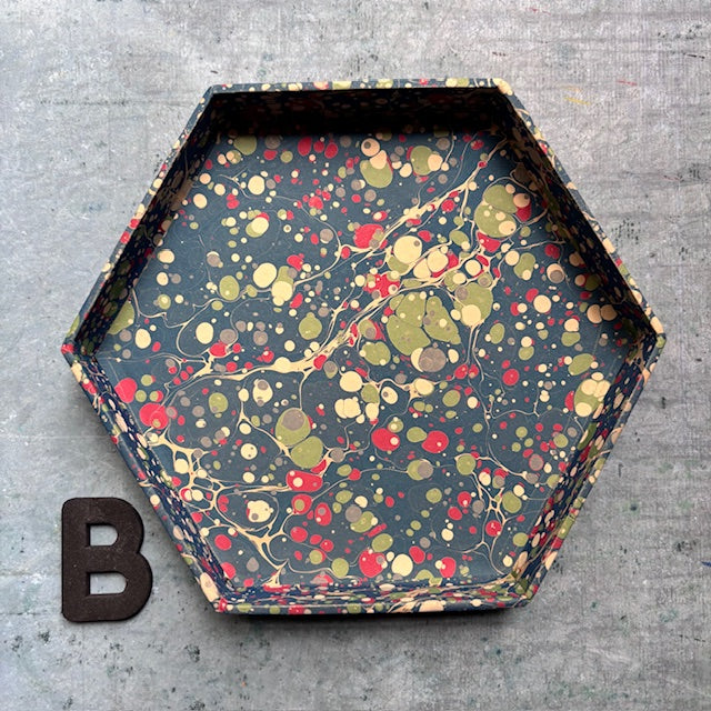 Hexagonal Large Trinket Tray