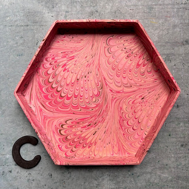 Hexagonal Large Trinket Tray