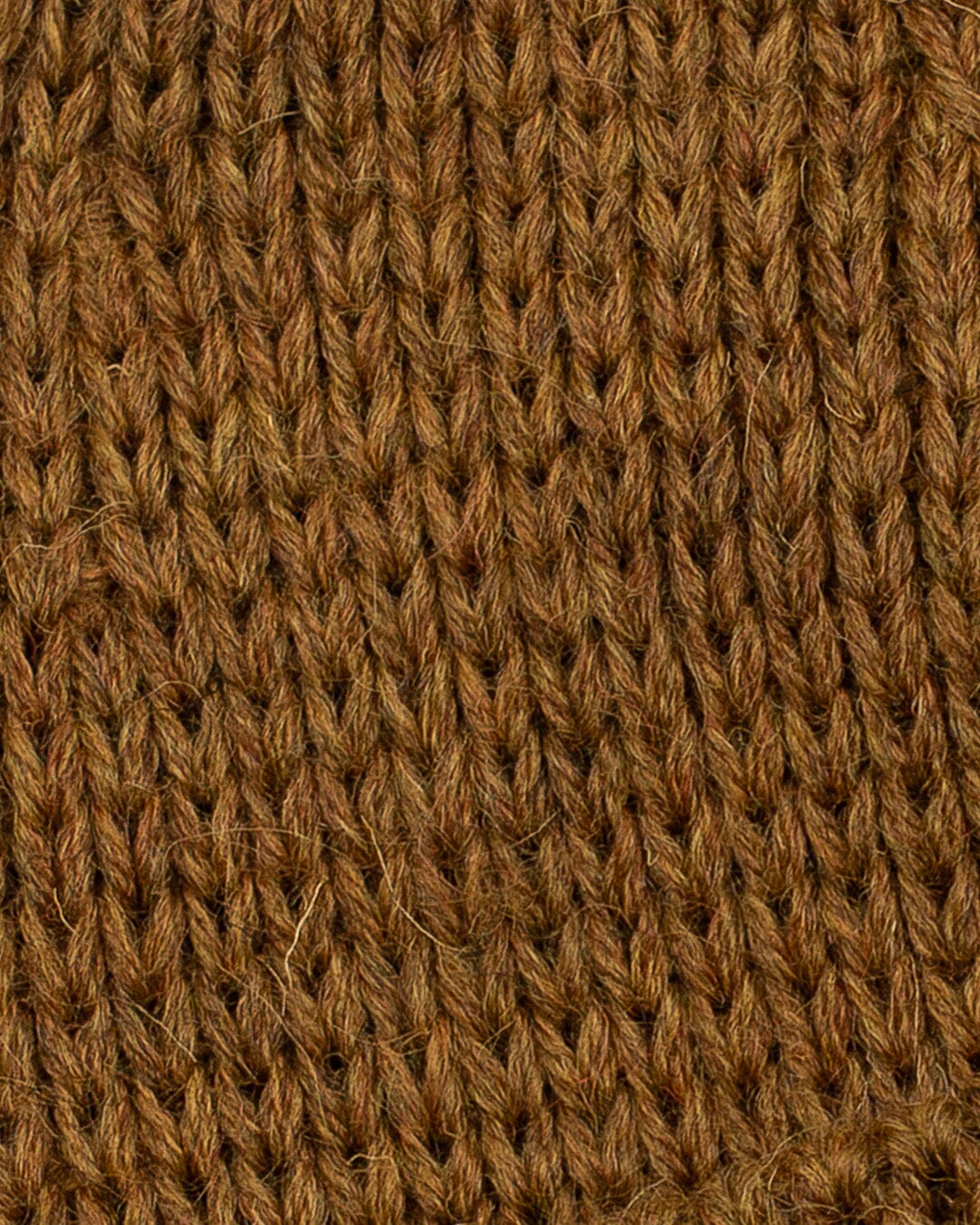 Lomond Made in England Wool Beanie in Harvest Green