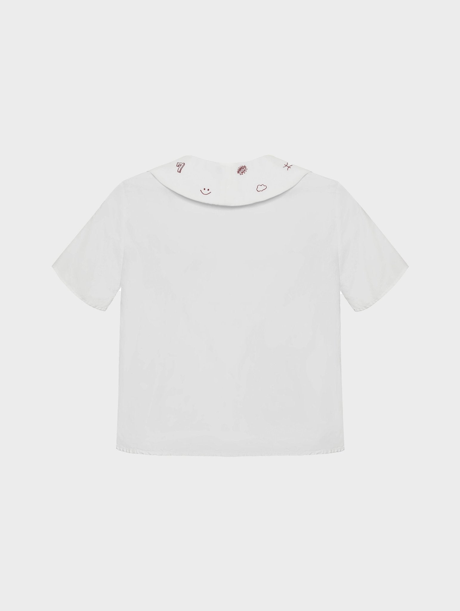 Love Lucky Embroidered Top