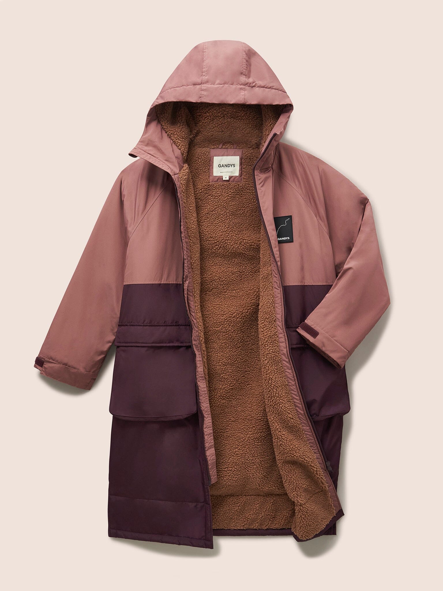 Mara Fleece Lined Robe Coat