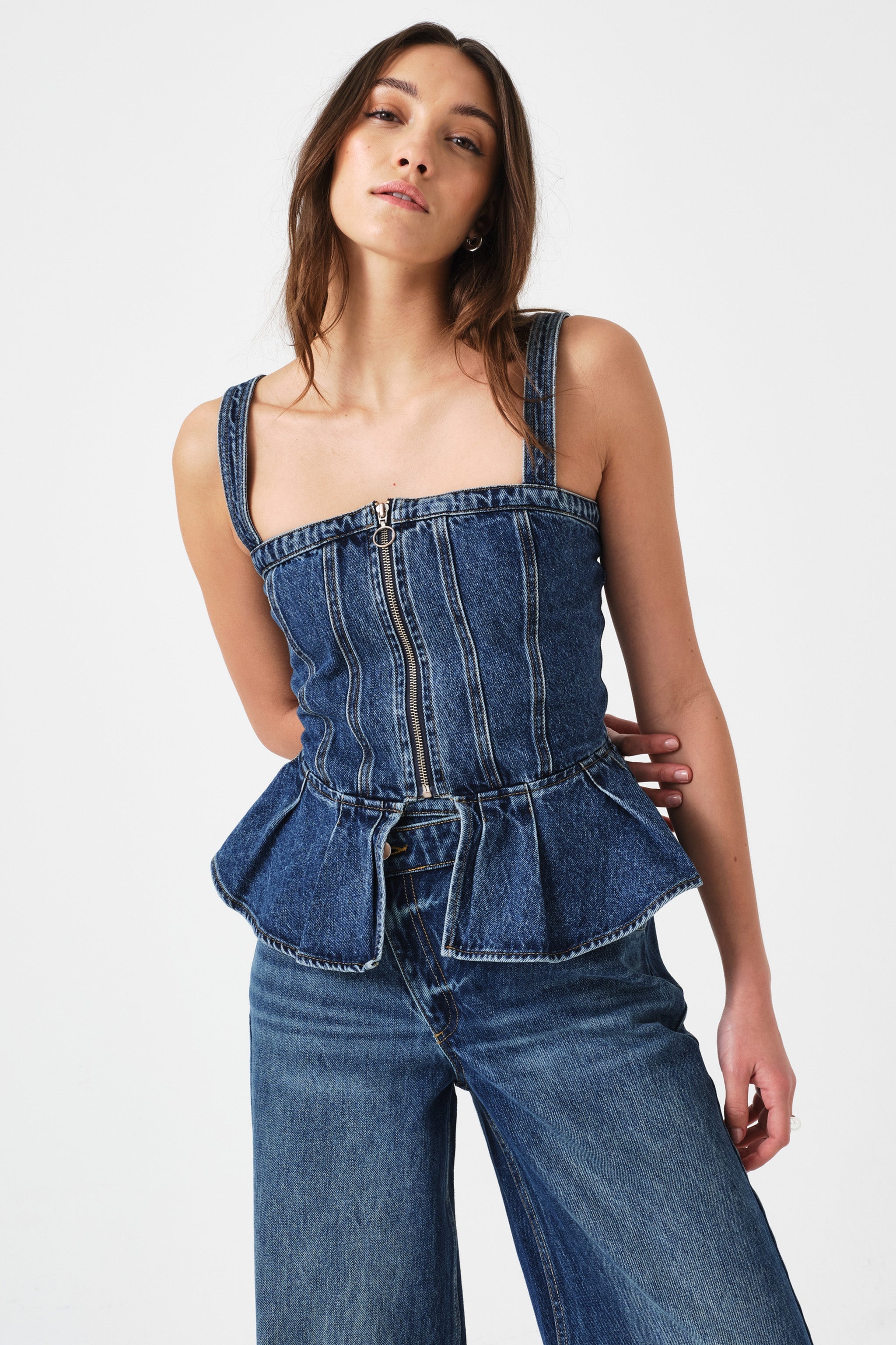 Mila Peplum Top in Phoenix