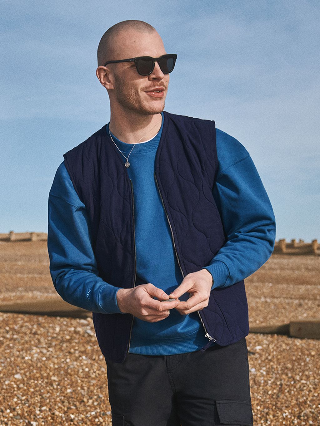 Hudson Cotton Quilted Gilet