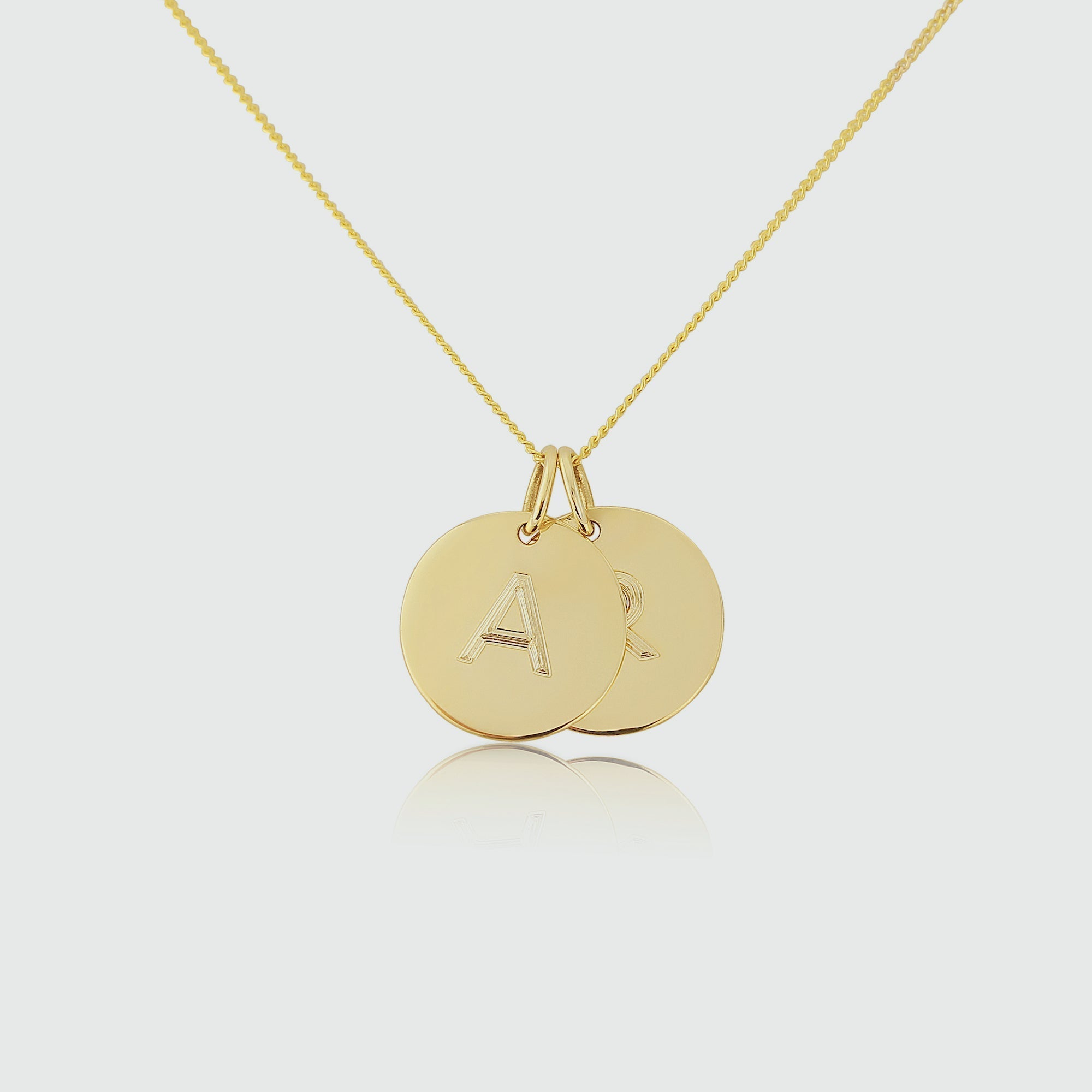 Westbourne 9ct Yellow Gold Disc Pendant