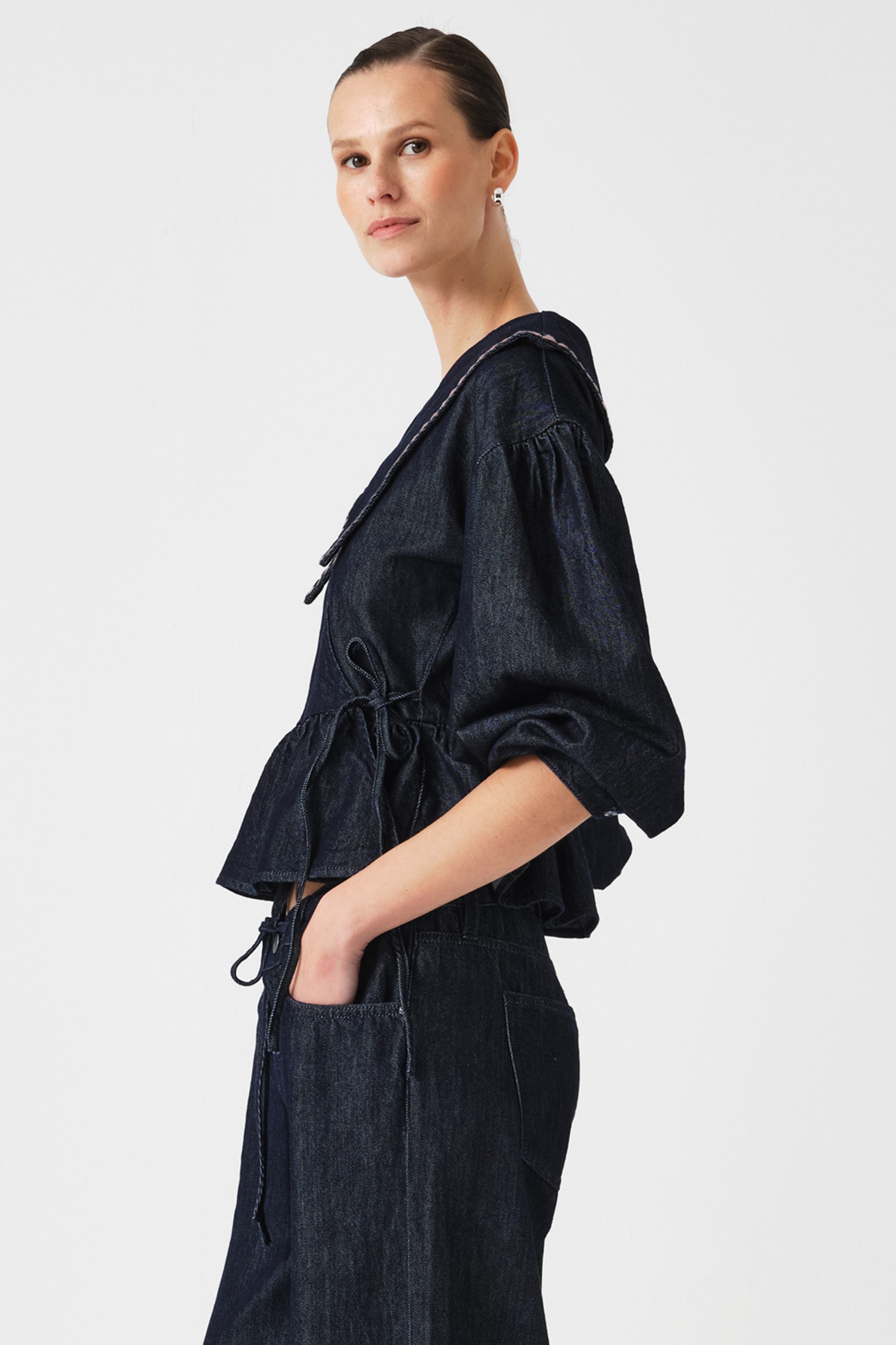 Nour Blouse in Nightfall