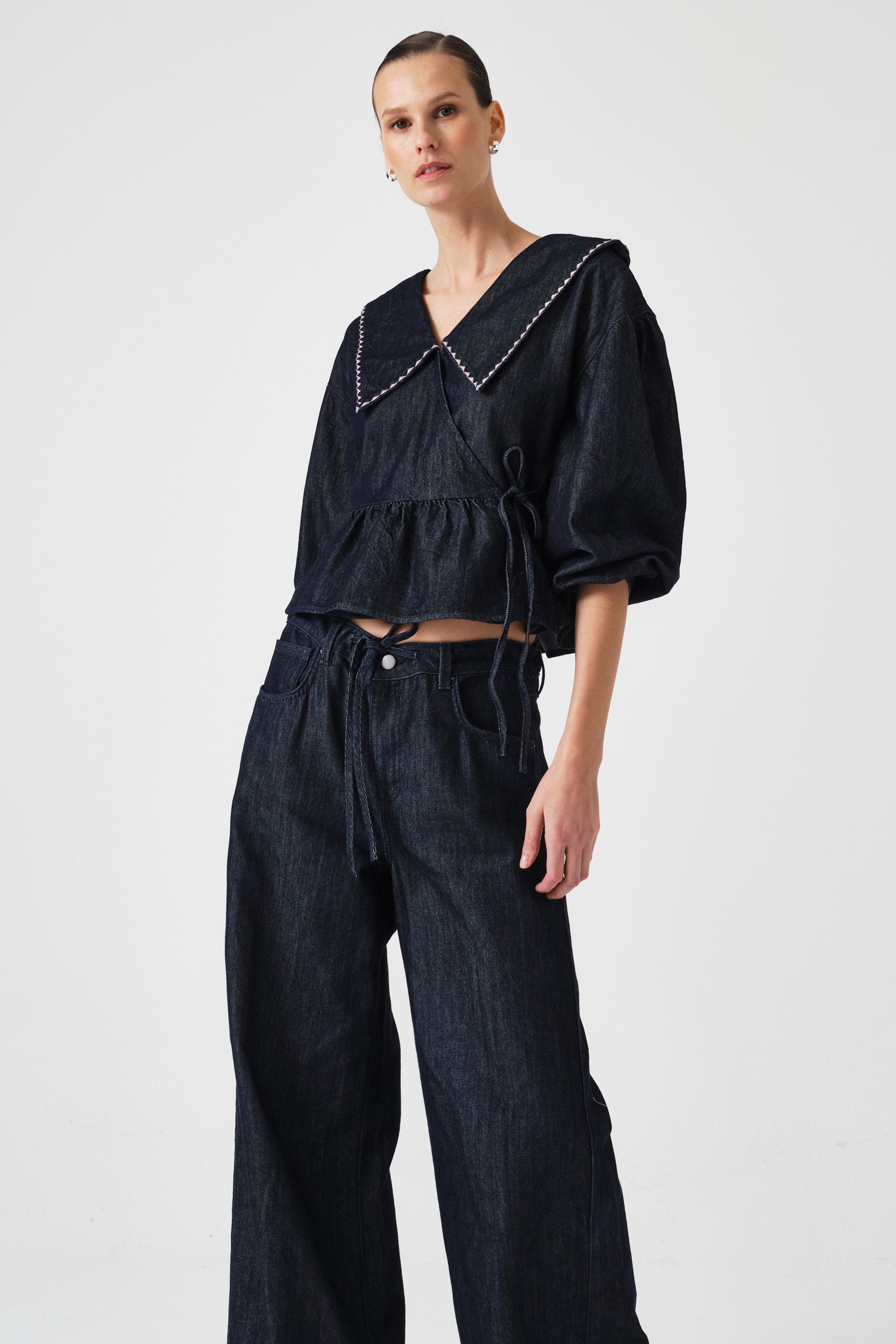 Nour Blouse in Nightfall