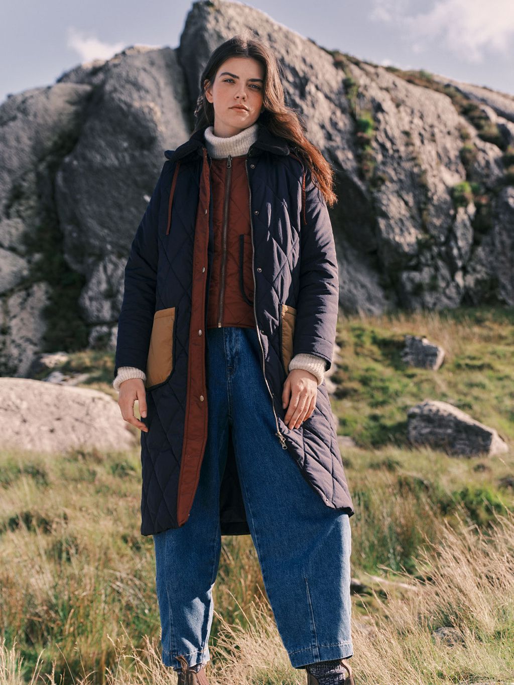 Quebec Quilted 3 in 1 Modular Longline Coat