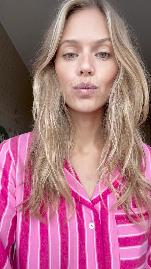 Soft Brushed Woven Pyjama Bottoms - Candy Pop Stripe