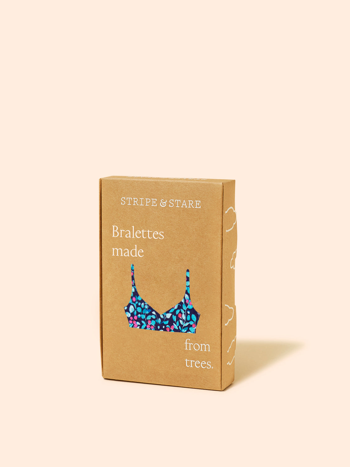 Lace Plunge Bra- Winter Berry